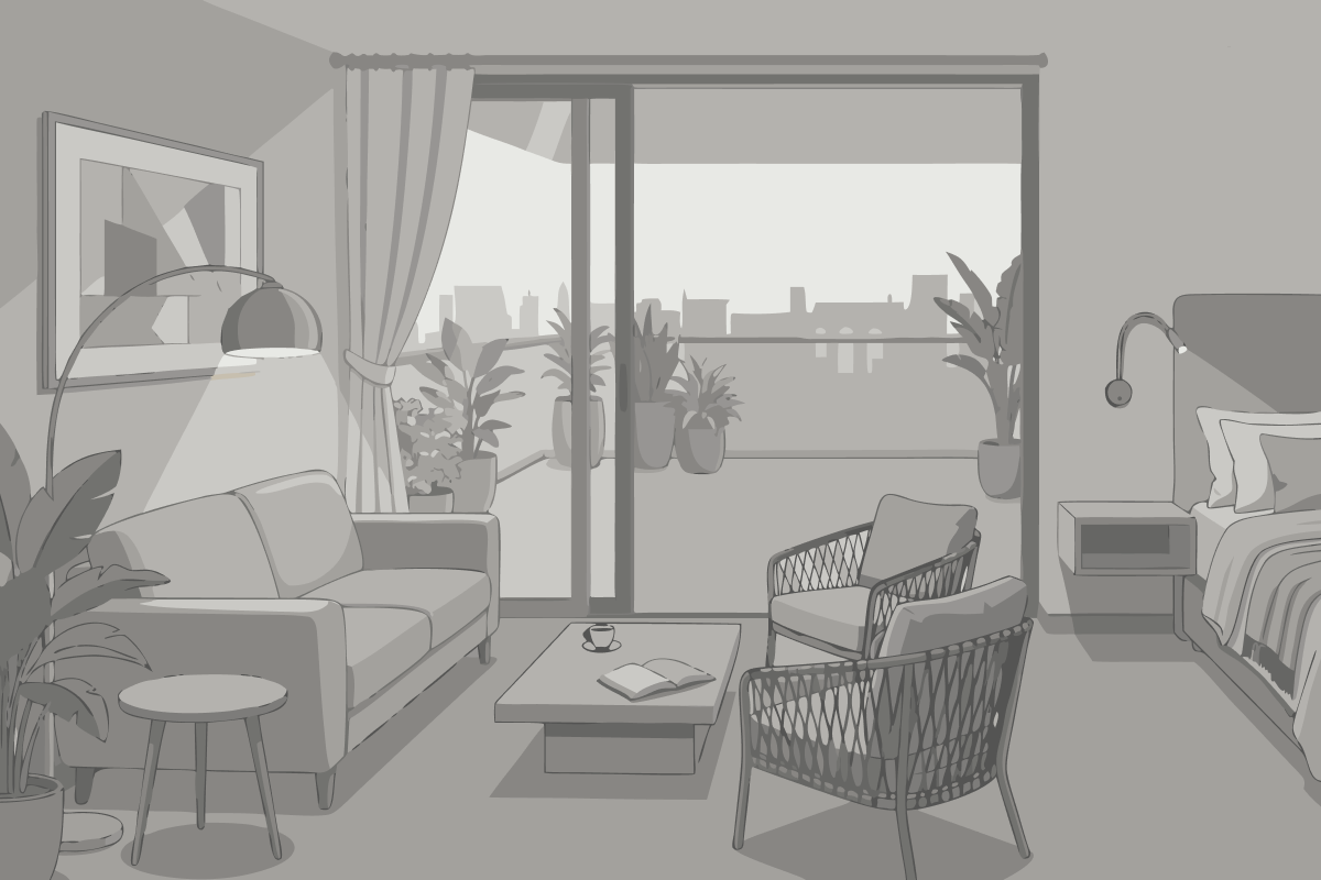 Apartamento com Vista Mar